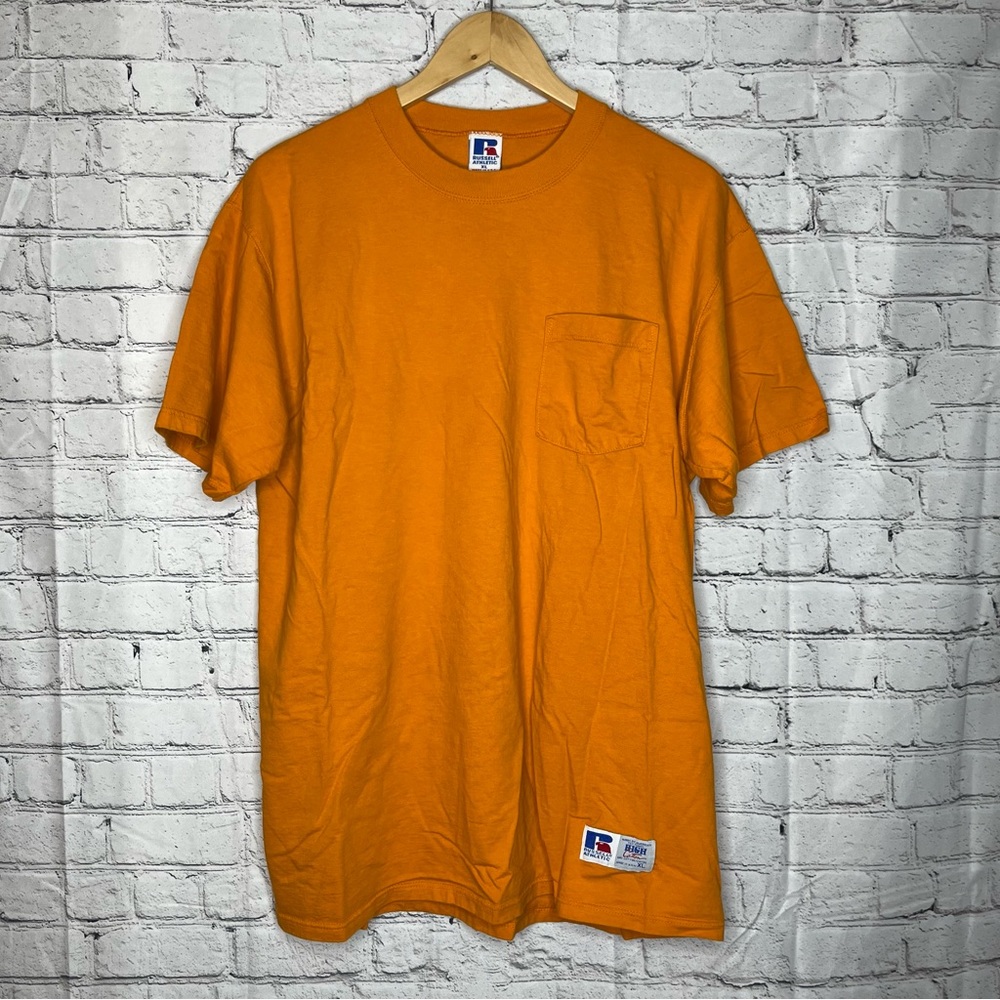 Vintage Russell Athletic Pocket T-shirt XL Made in USA